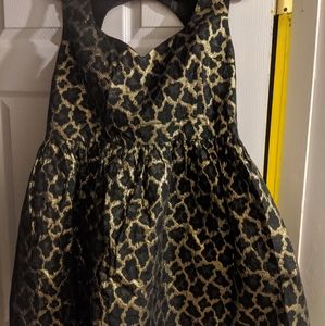 ASOS mini dress cheetah print EUC 14
